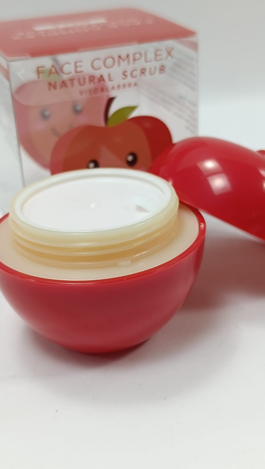 Scrub viso-labbra di face complex Pompelmo/ limone/ pera/ pesca/ mela