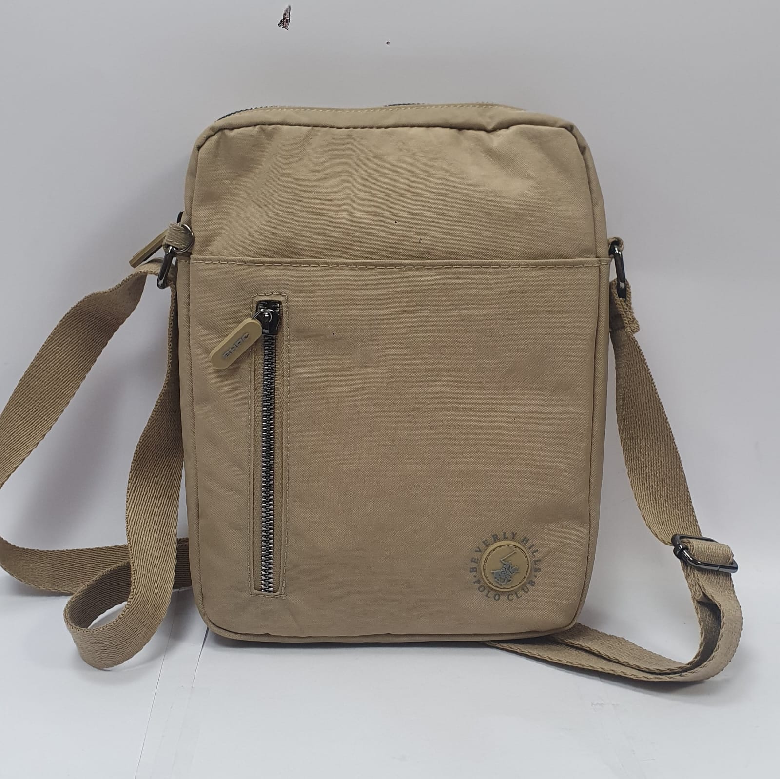 BORSELLO UOMO DI BEVERLY HILLS POLP CLUB BH-3952G NERO/ BLU/ BEIGE