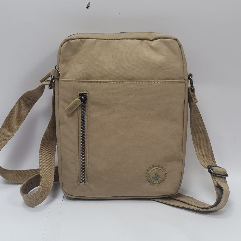 BORSELLO UOMO DI BEVERLY HILLS POLP CLUB BH-3952G NERO/ BLU/ BEIGE
