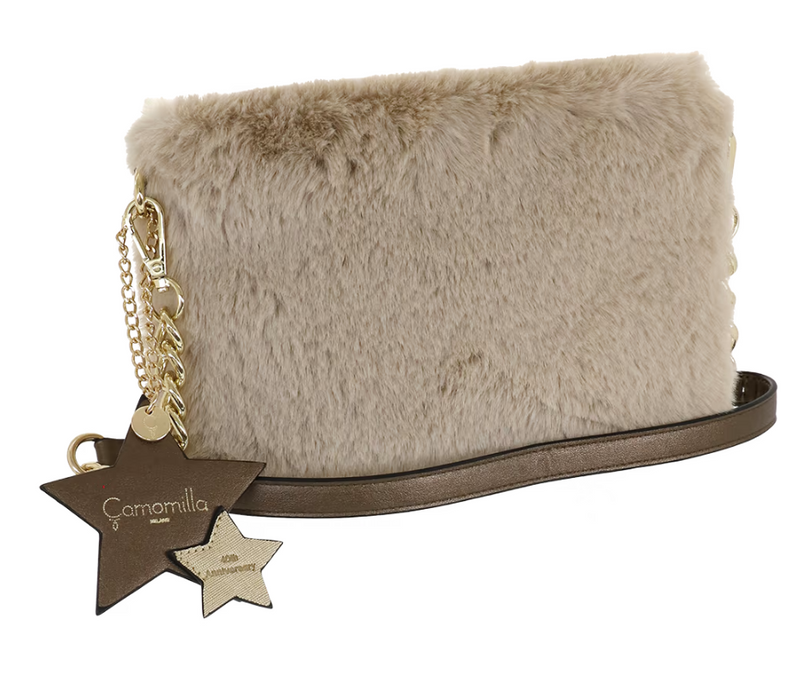 tracolla donna di camomilla milano olga Cod. 61177 beige/ azzurro/ rosa/ nero
