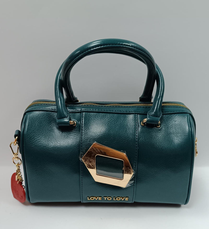 Borsa bauletto donna linea Love to love art. LO-281 petrolio