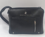 borsa a traolla di beverly hills polo club bh-3948 nero/ arancio