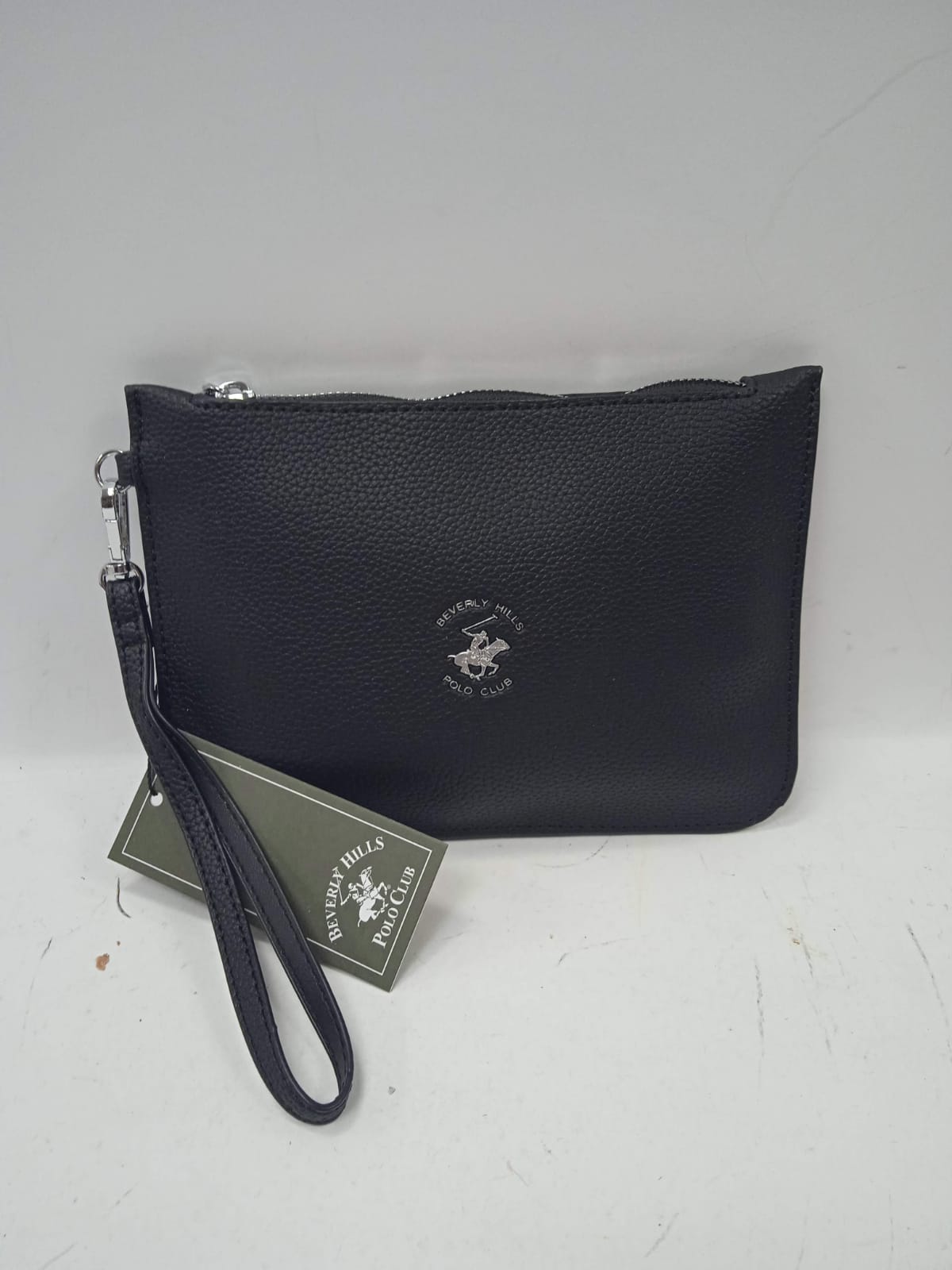 Pochette donna di beverly hills polo club BH-3503 taupe/ nero