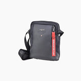 Tracola uomo di aeronautica militare am-491 nero/ blu