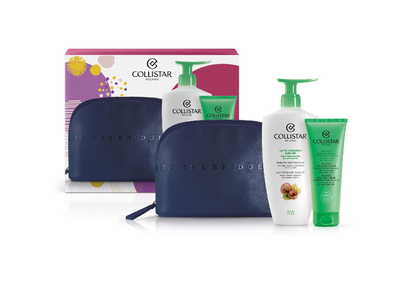 Cofanetto Collistar donna latte fondente sublime 400ml + talasso doccia 100ml