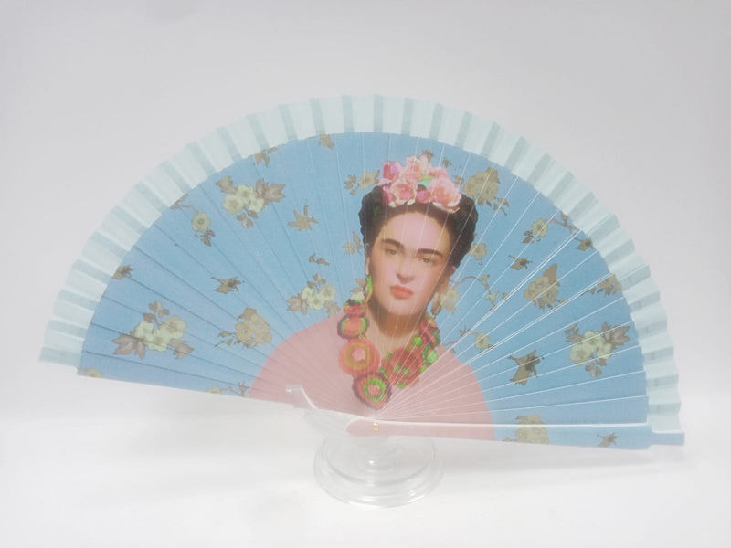 Ventaglio Frida Calo Azzurro/ verde made in italy