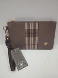 pochette donna di beverly hills polo club bh-3416 nero/ beige
