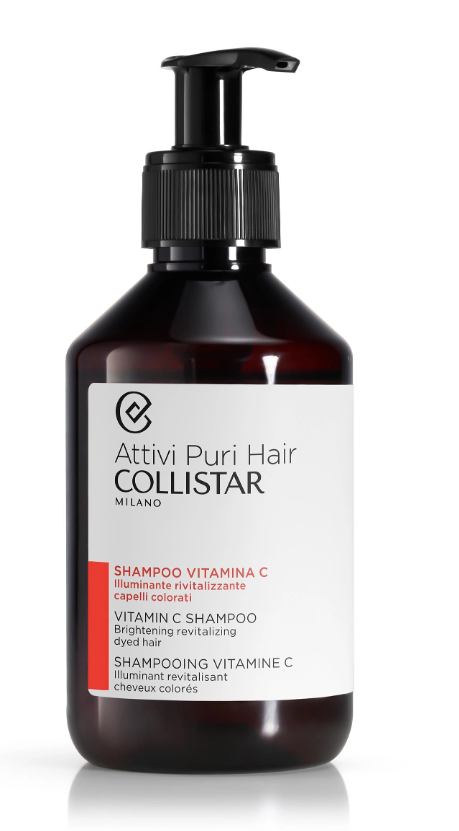 Collistar attivi puri hair shampoo vitamina C per capelli colorati