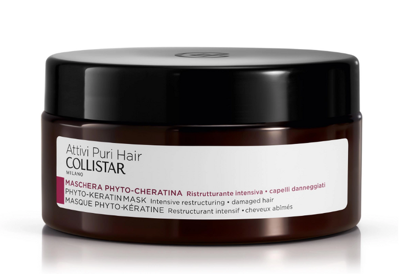Collistar attivi puri hair maschera phyto-cheratina per capelli danneggiati