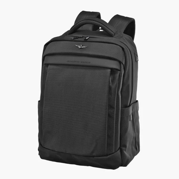 Zaino da uomo di aeronautica militare am-504 nero, blu