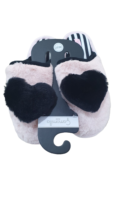 ciabatte donna di camomilla milano rosa/ panna cod. 63756