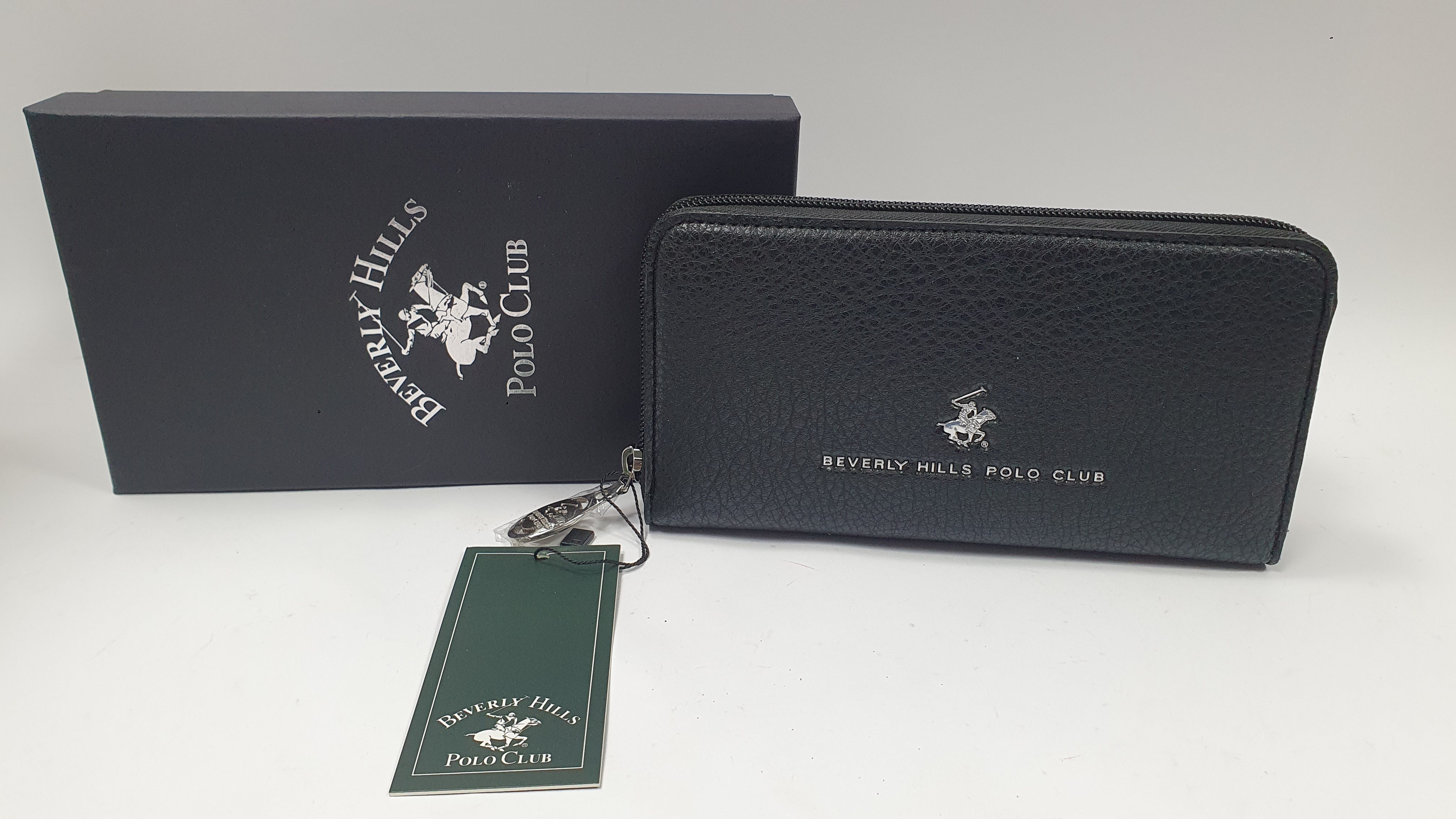 Portafoglio donna di beverly hills polo club bh-3527 nero/ cuoio/ verde/ bordò
