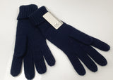 Guanti donna blu byblos blu scuro/ bordeaux