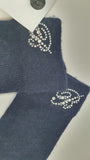 Guanti donna blumarine blu scuro