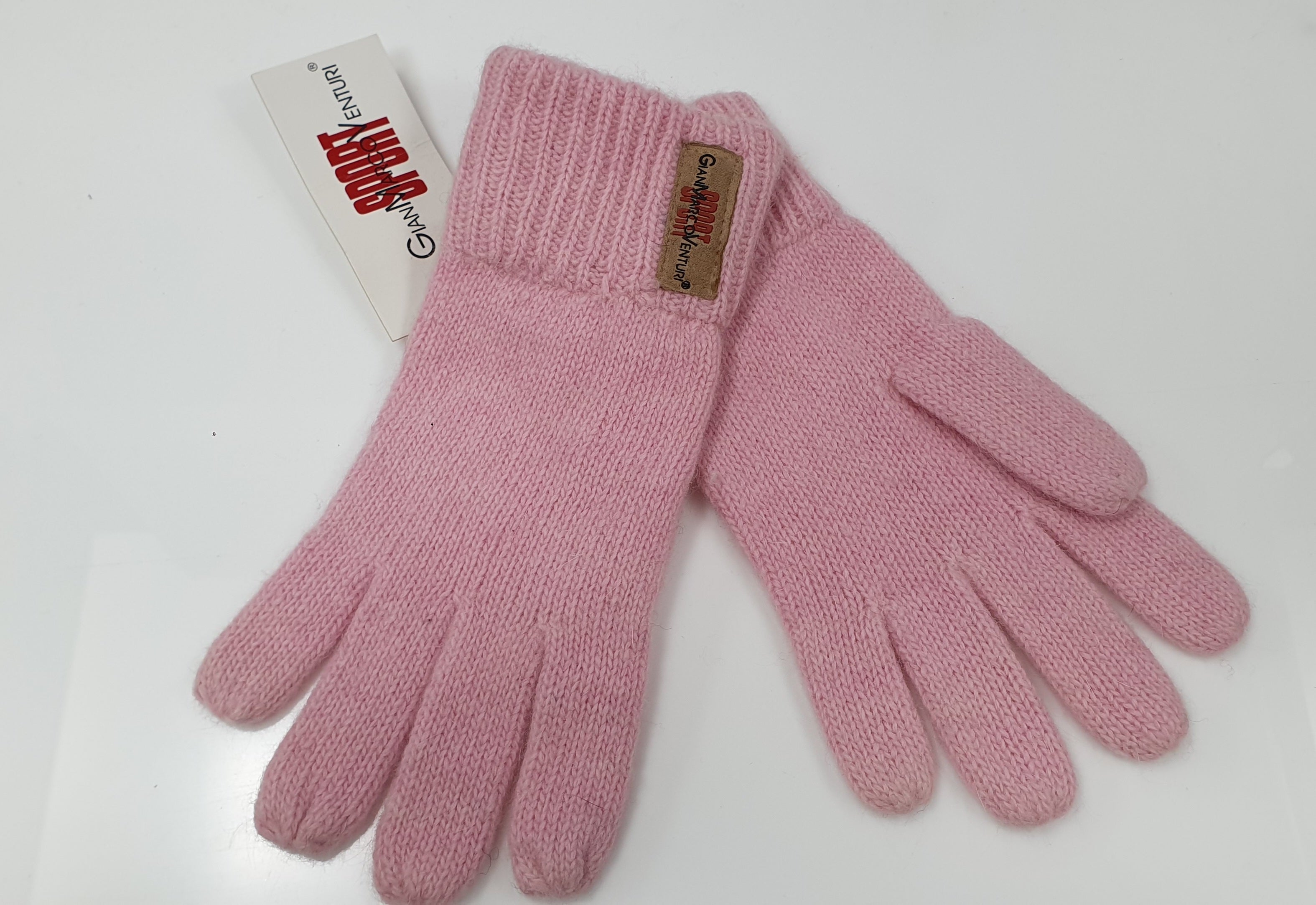 Guanti donna Gianmarco venturi rosa/ nero