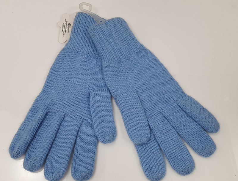 Guanti da ragazza onyx azzurro/ bordeaux