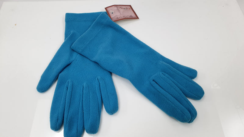 Guanti donna pail gantier ocra/ azzurro/ viola