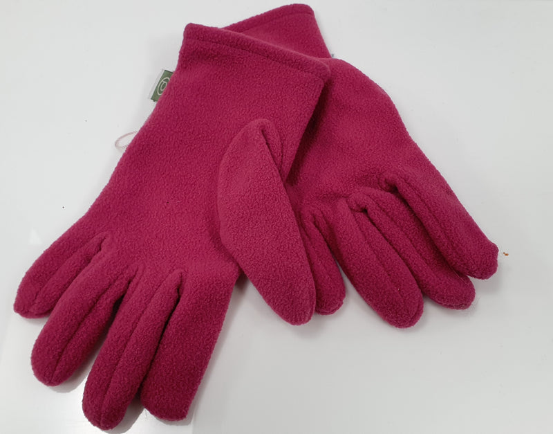 Guanti donna pieces accessories in pail arancio/ fucsia