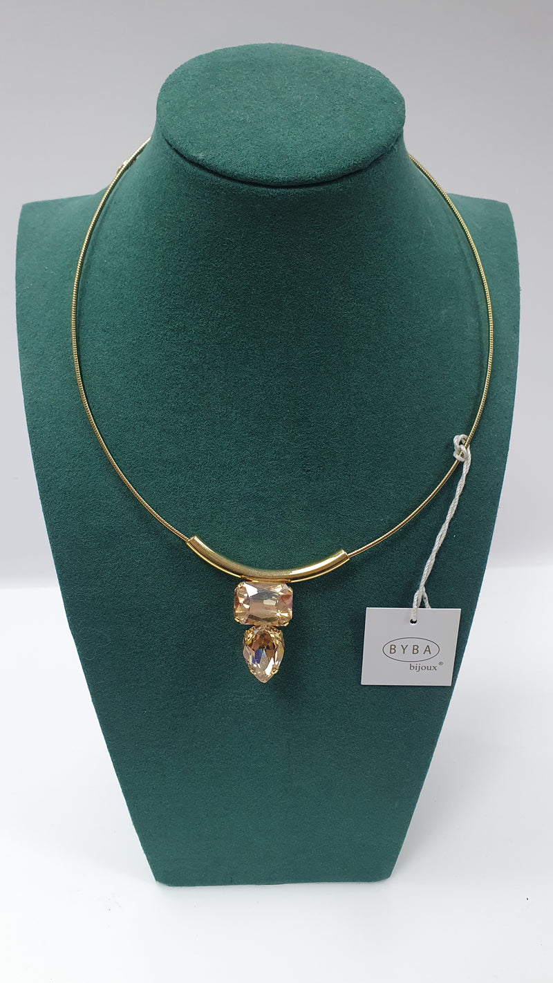 Collana byba bijoux oro con pendente