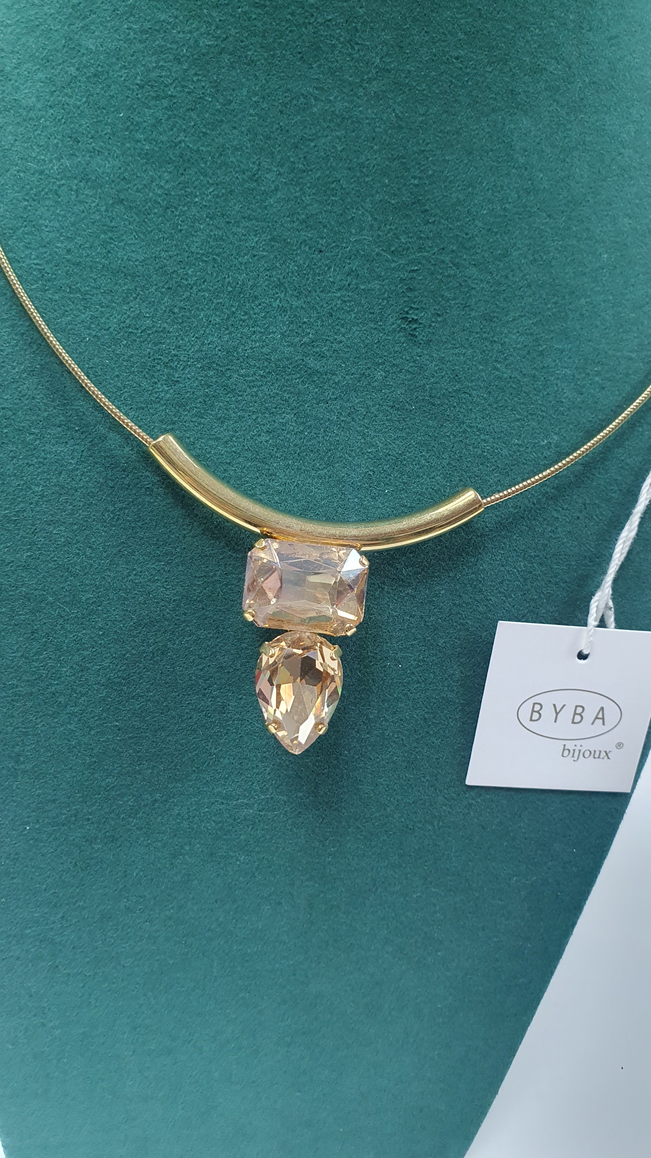 Collana byba bijoux oro con pendente