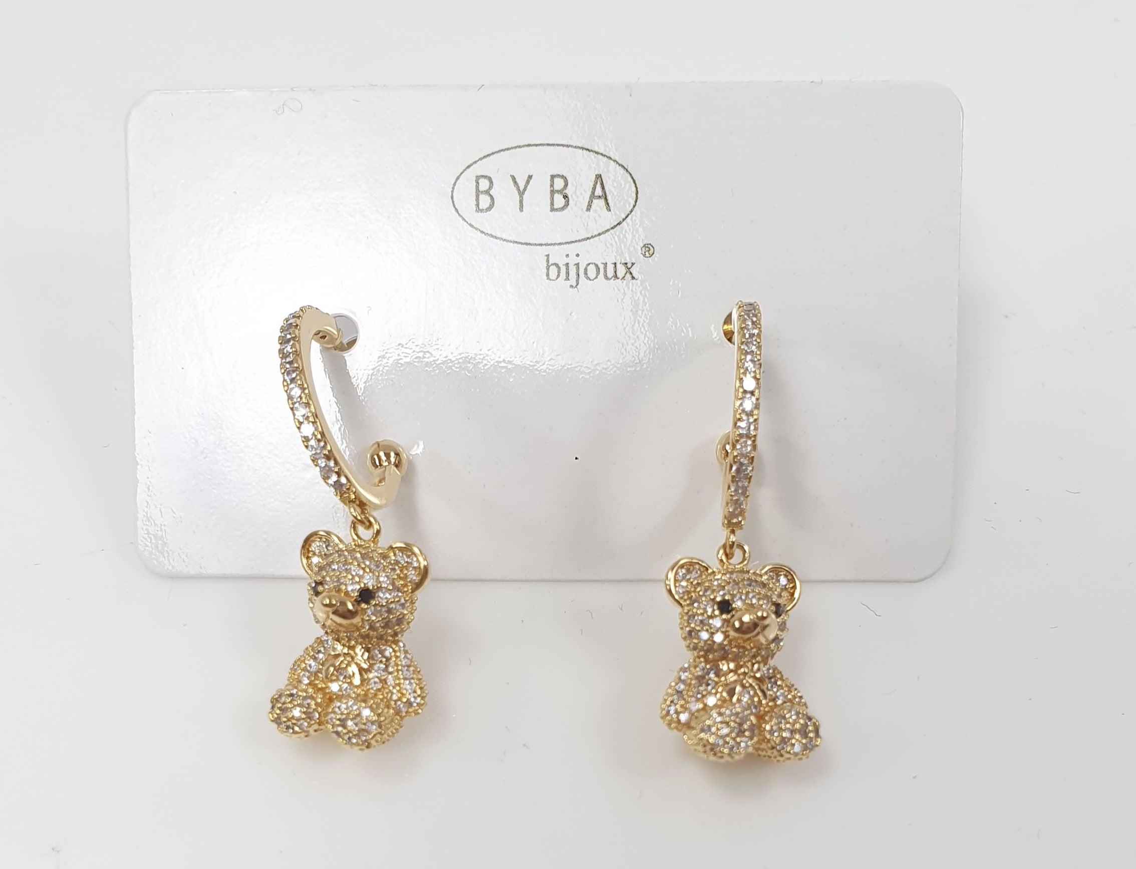 Orecchini byba bijoux orso pendente