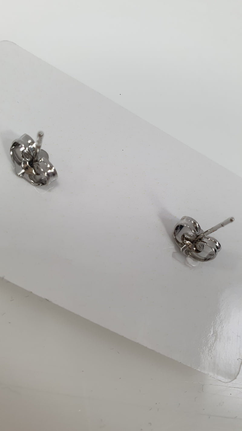 Orecchini a lobo cuore argento di byba bijoux