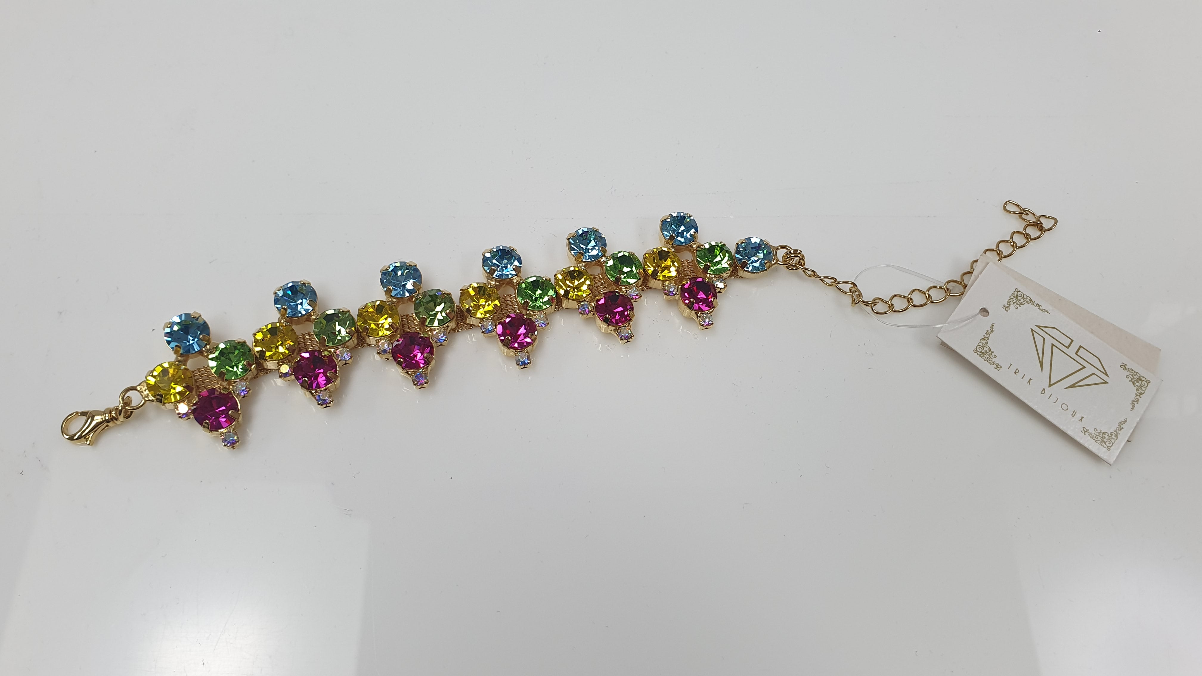 Coordinato di orecchini e bracciale di trik bijoux