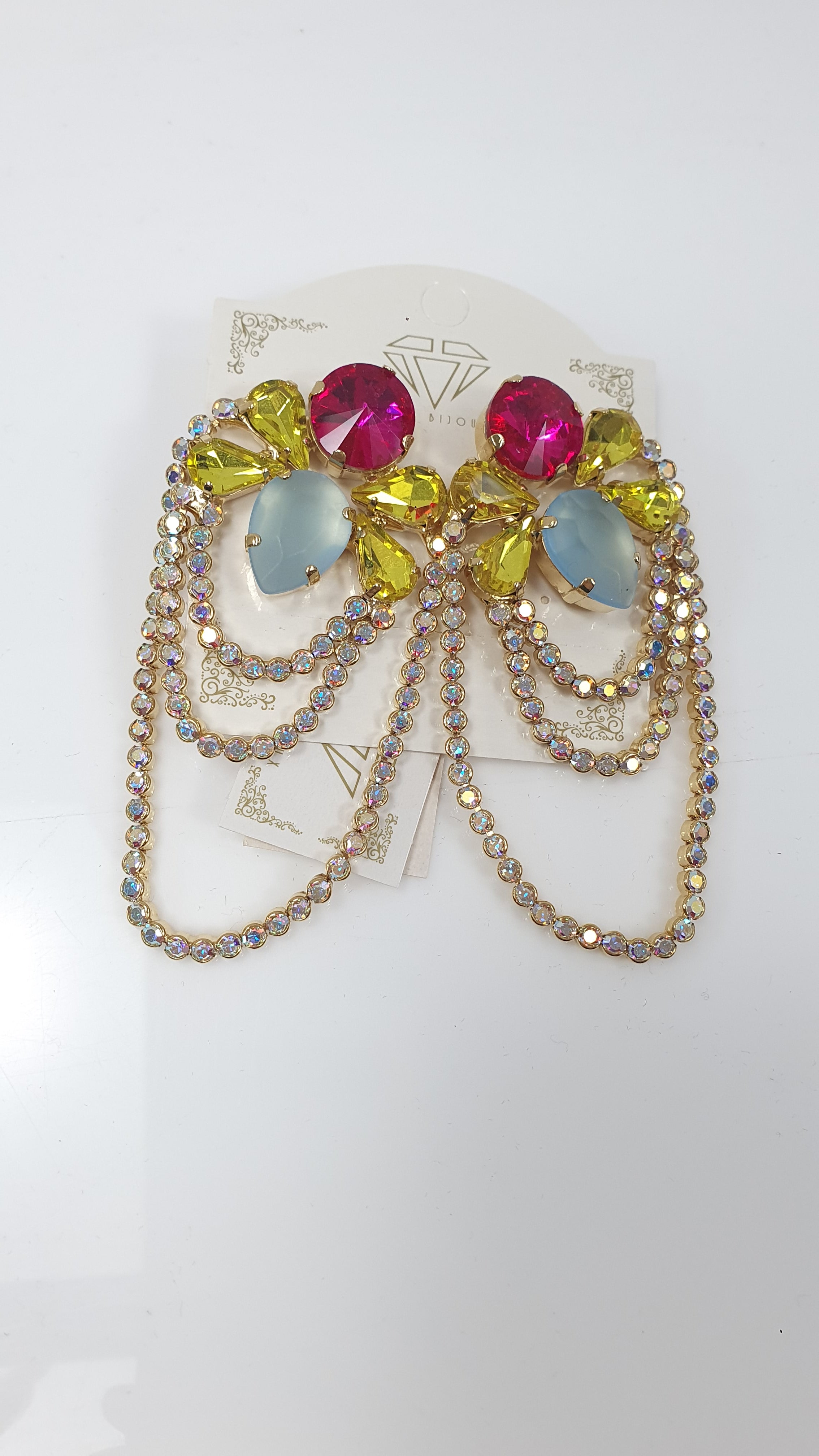 Coordinato di orecchini e bracciale di trik bijoux