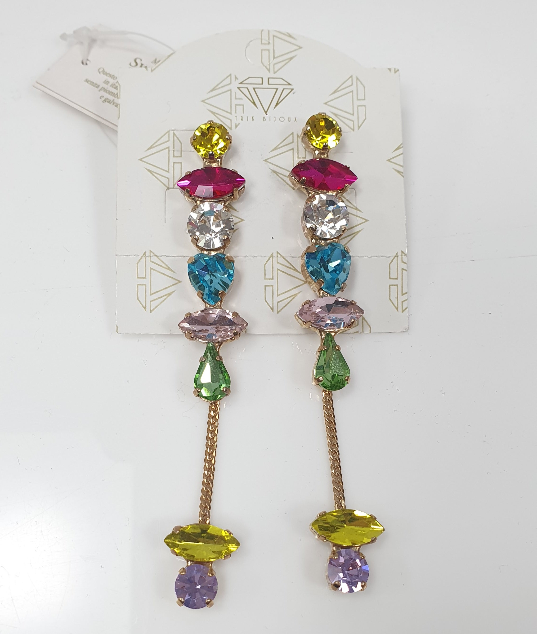 Coordinato di orecchini e bracciale di trik bijoux