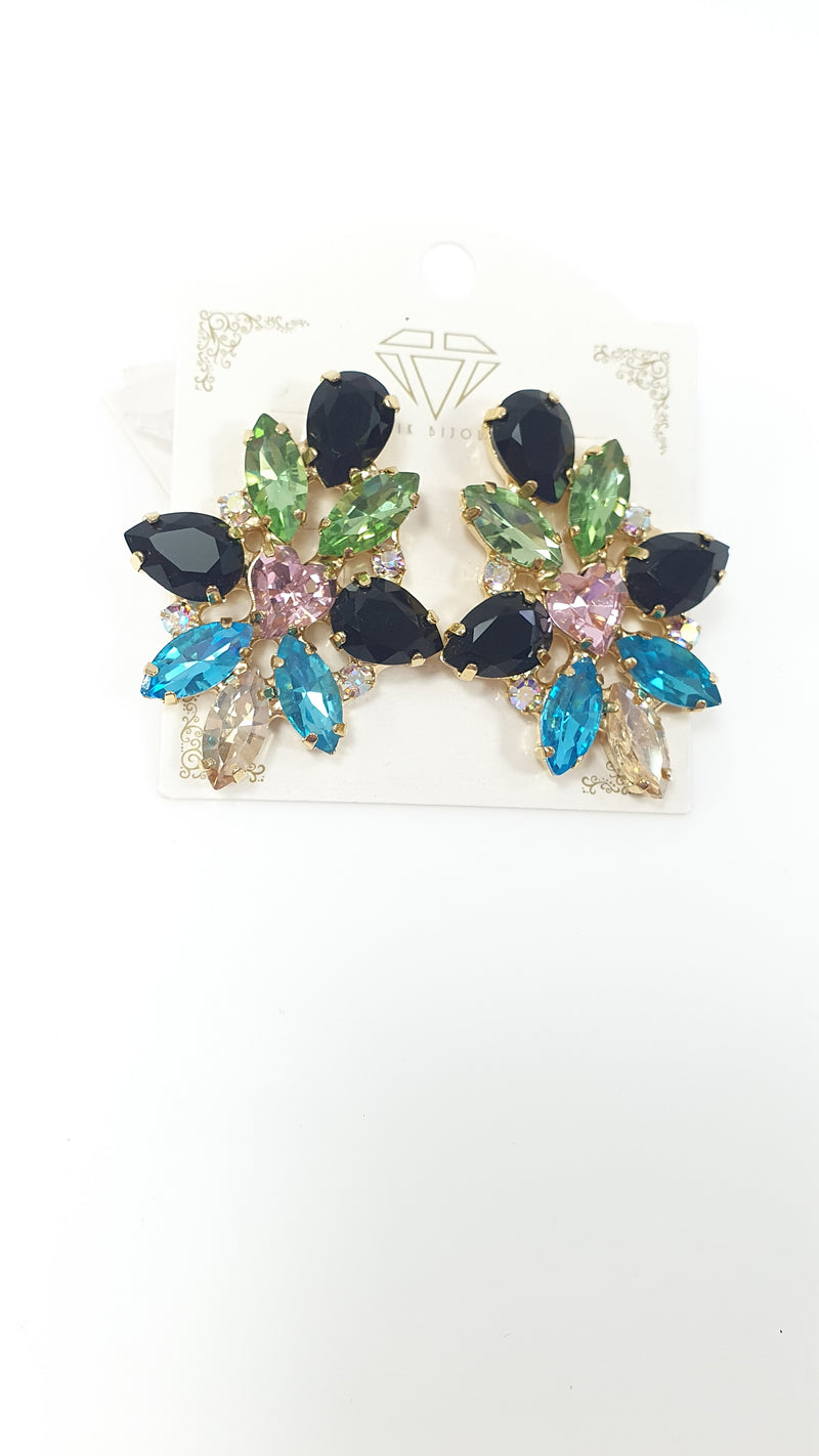 Orecchini donna di trik bijoux multicolor