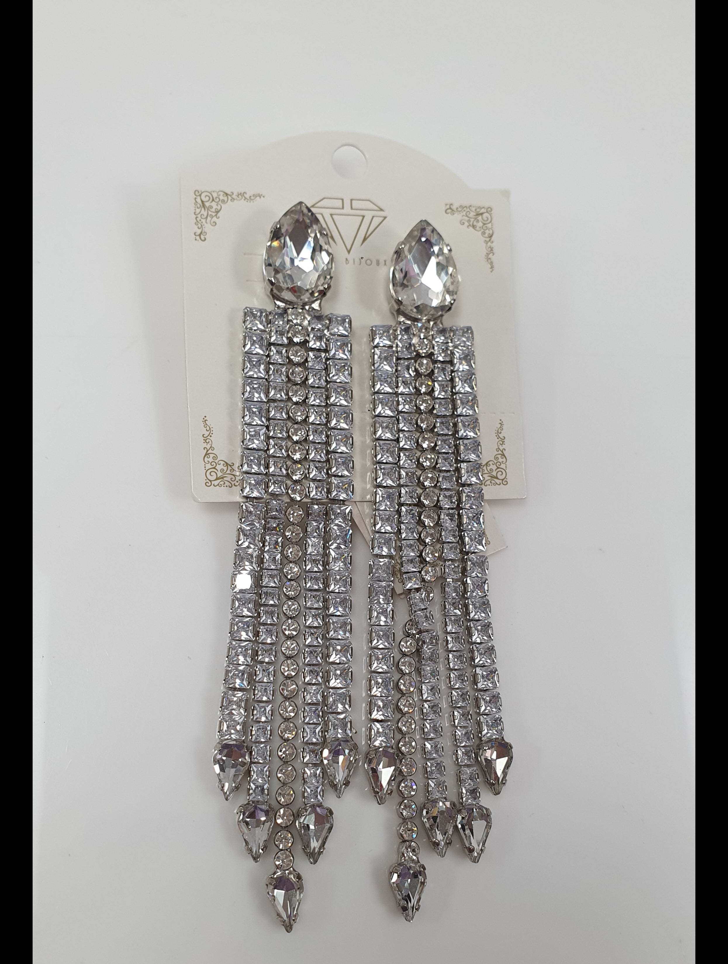 Orecchini pendenti di trik bijoux argento