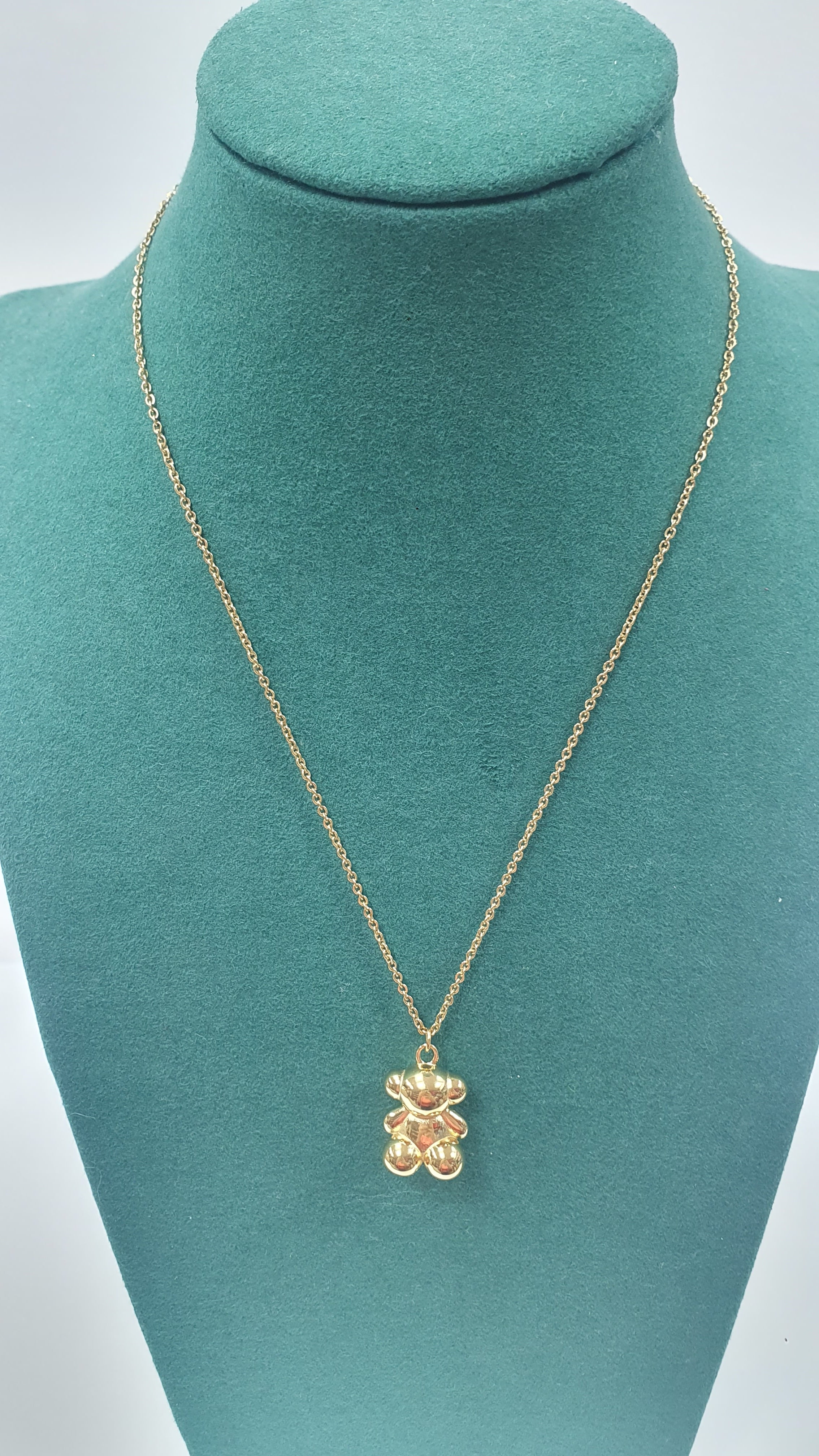 Collana con ciondolo orso di trik bijoux piccolo/ grande