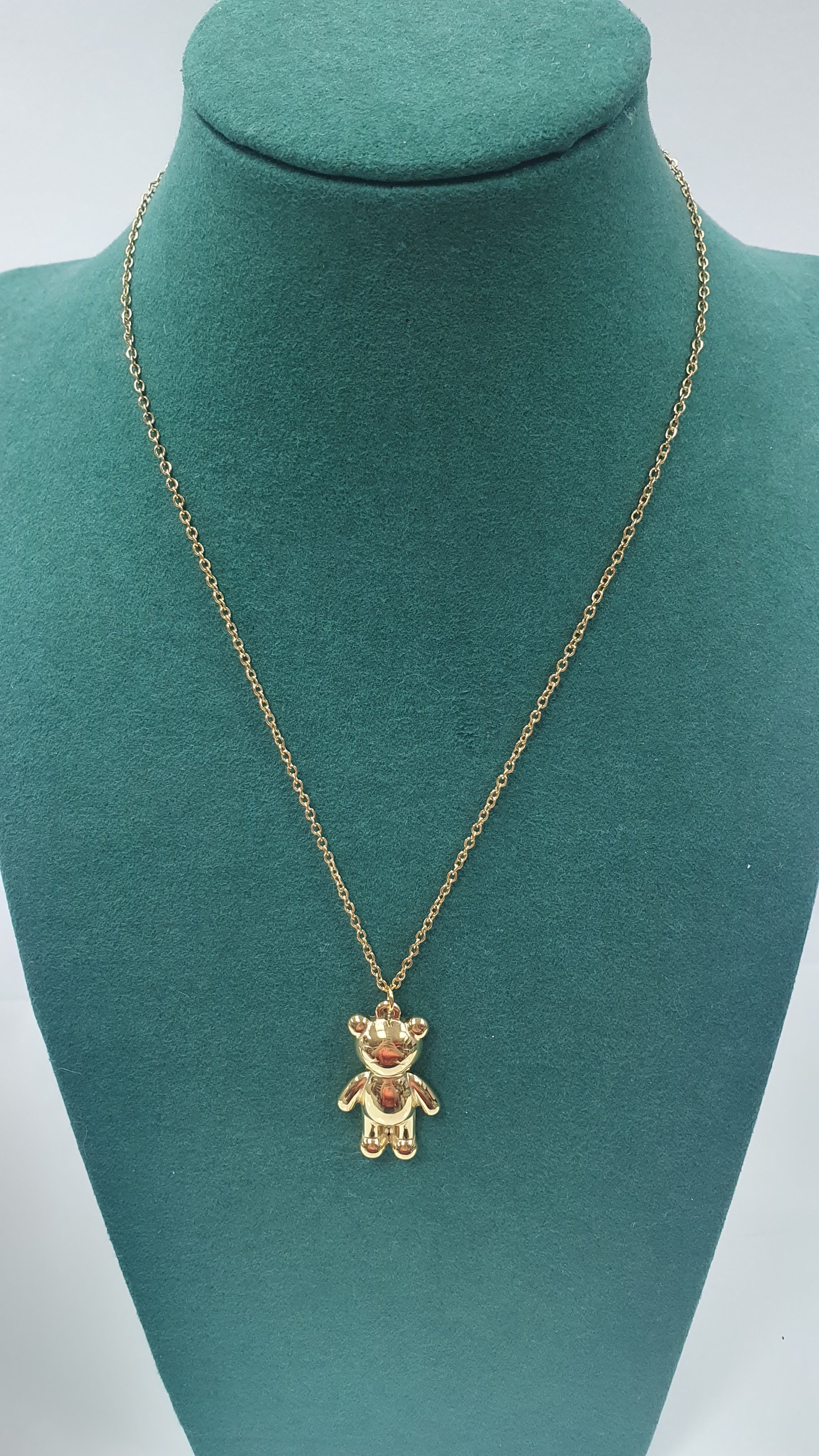 Collana con ciondolo orso di trik bijoux piccolo/ grande