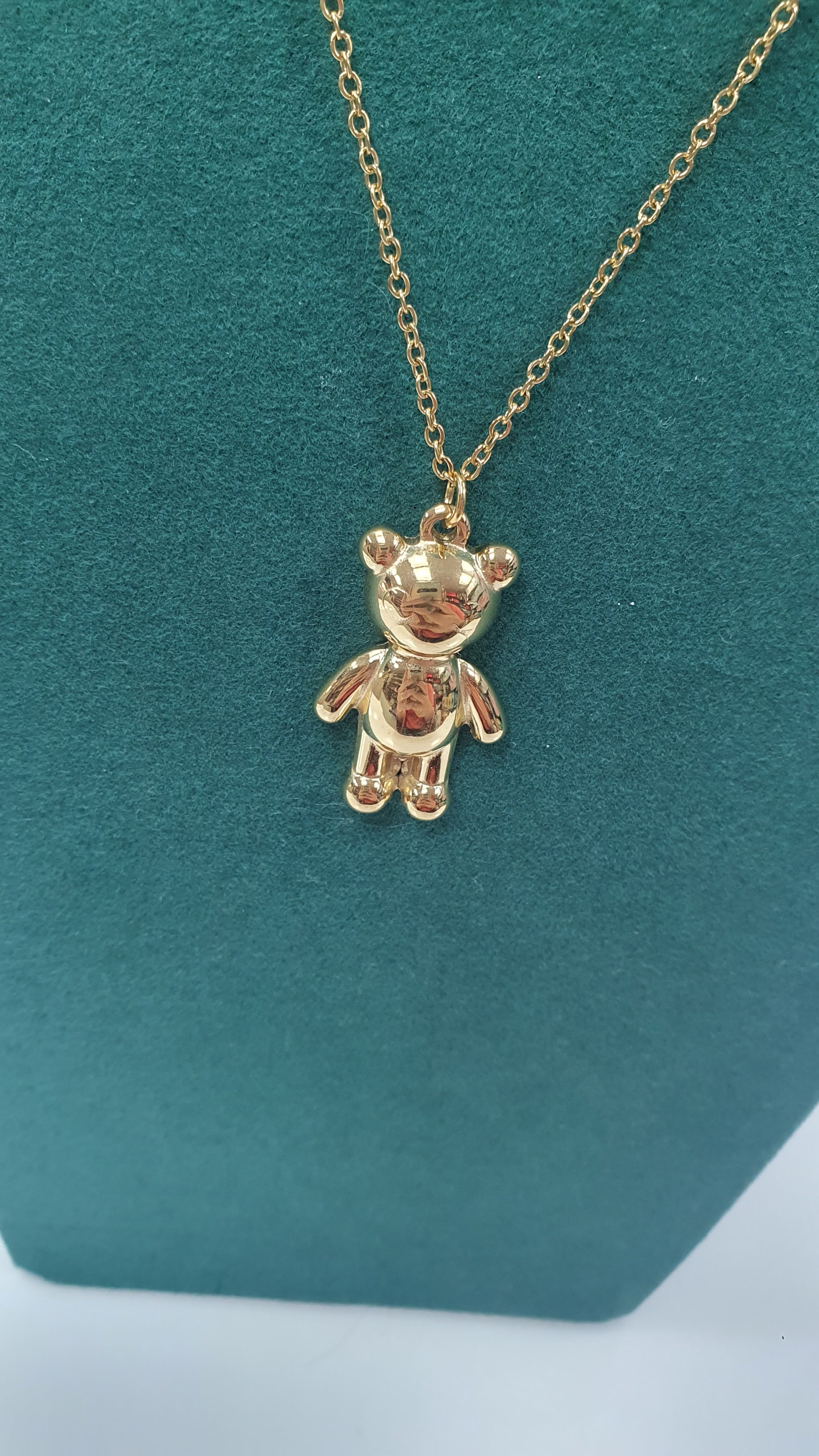 Collana con ciondolo orso di trik bijoux piccolo/ grande