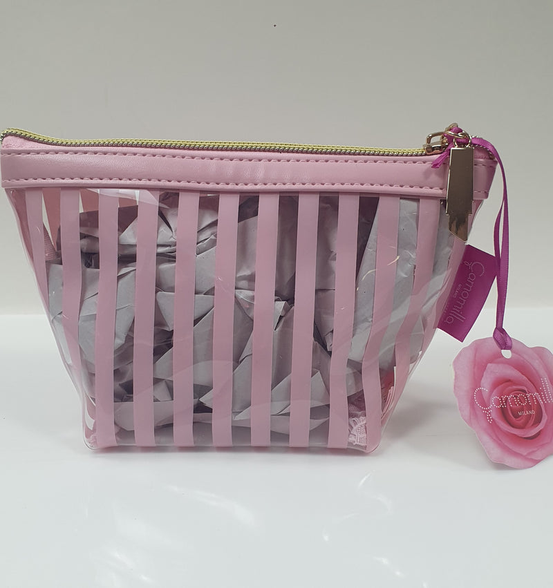 Busta S be chic di camomilla Milano cod. 64752 rosa/ bianco