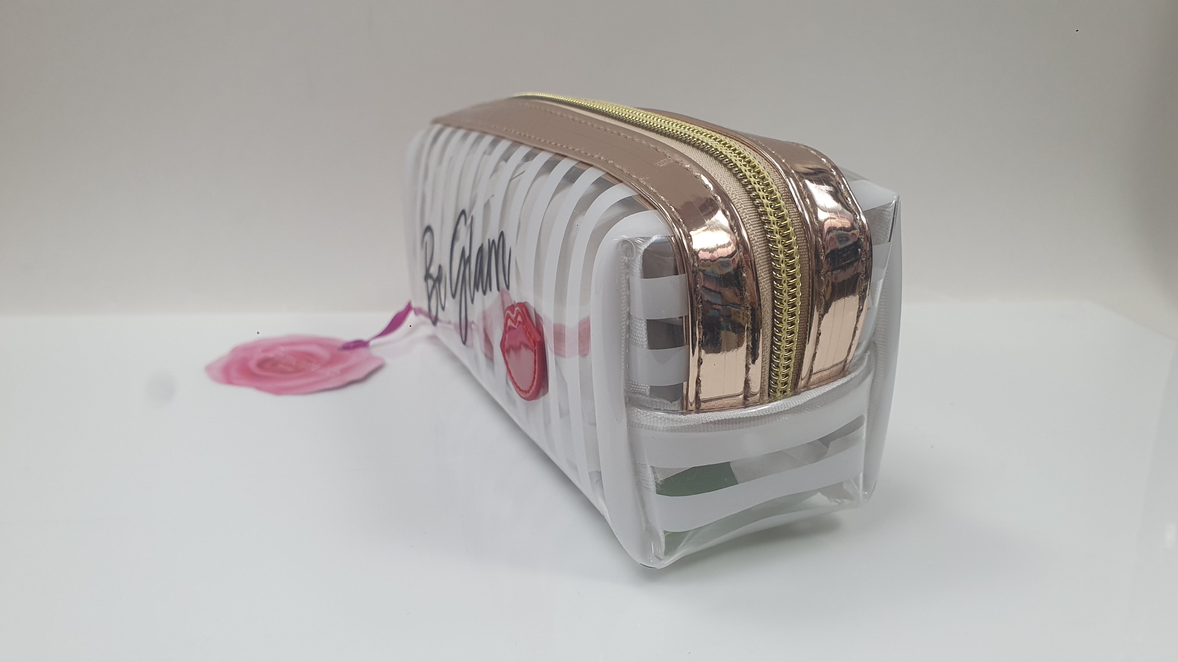 Astuccio di camomilla Milano cod. 64765 rosa/ bianco