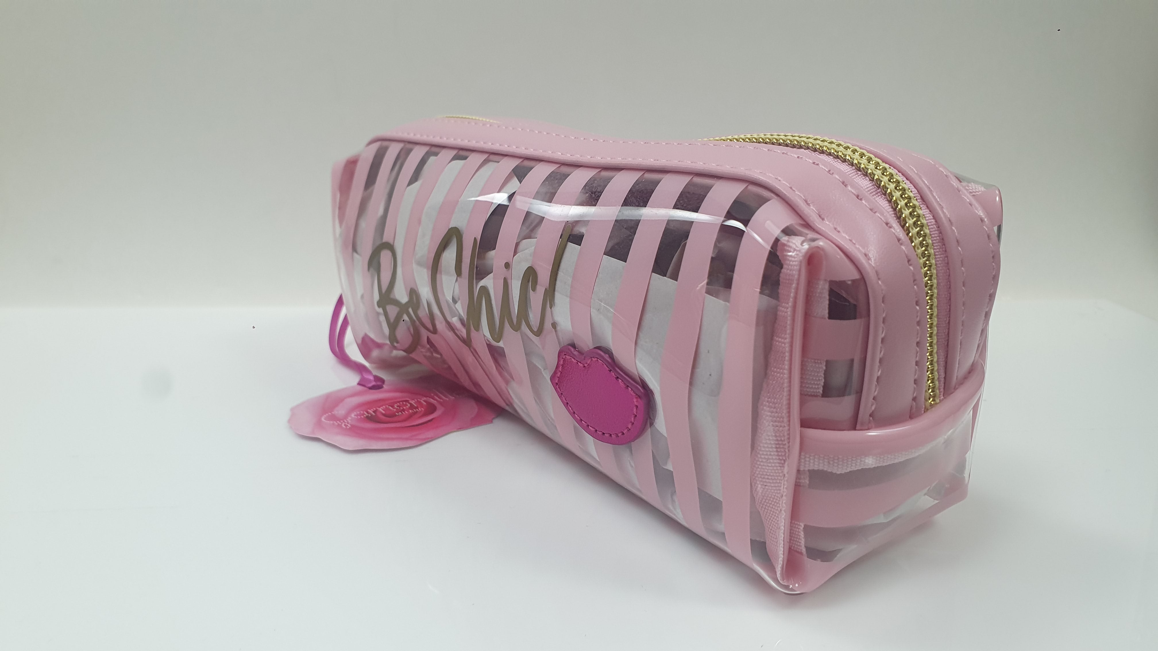 Astuccio di camomilla Milano cod. 64765 rosa/ bianco