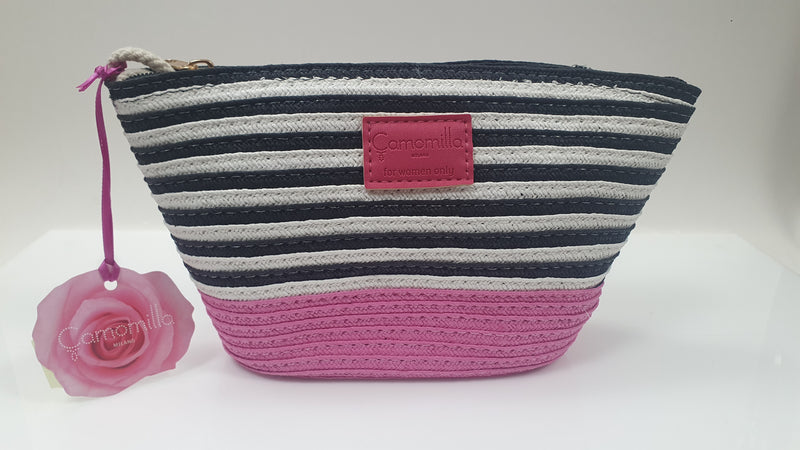 Busta diva Pochette mare camomilla Milano cod.64293 gialla/ rossa/ fucsia