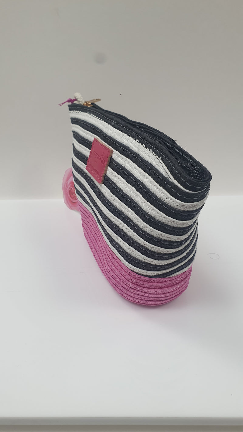 Busta diva Pochette mare camomilla Milano cod.64293 gialla/ rossa/ fucsia