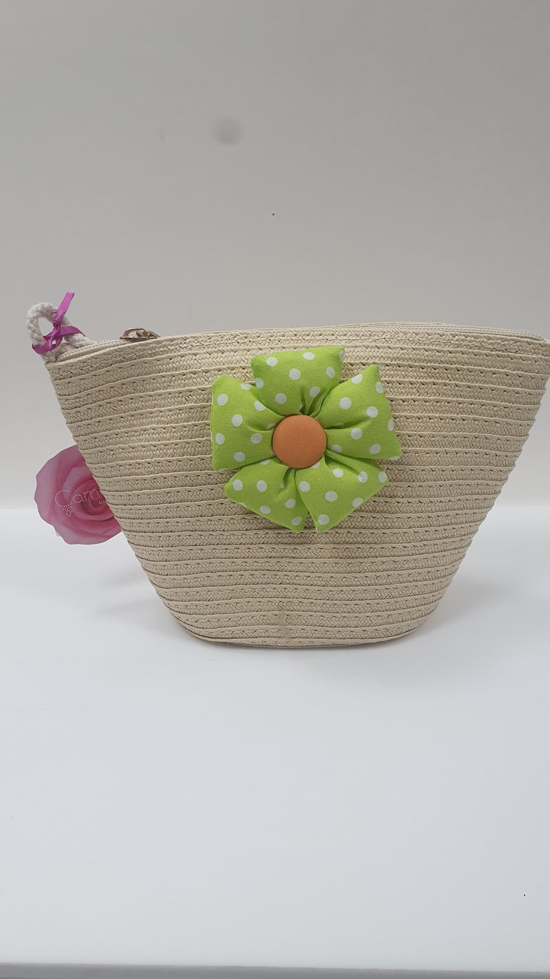Pochette mare di camomilla Milano cod.64317 fiocco/ fiore