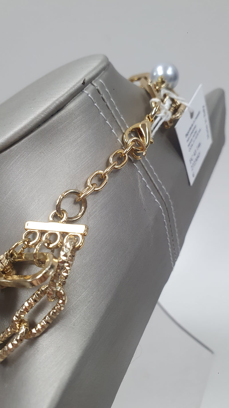 Coordinato collana e orecchini di byba bijoux azzurra