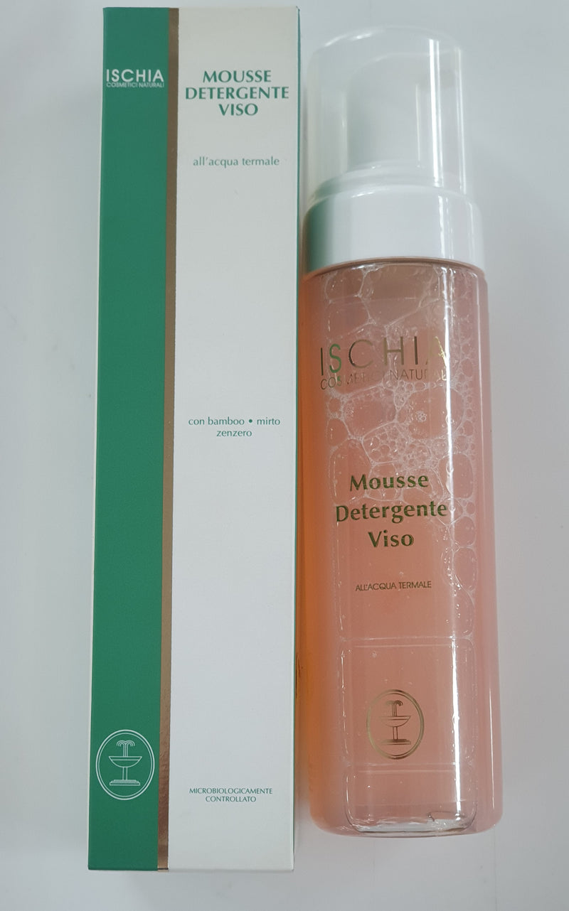 Mousse detergente viso di Ischia cosmetici naturali 200ml