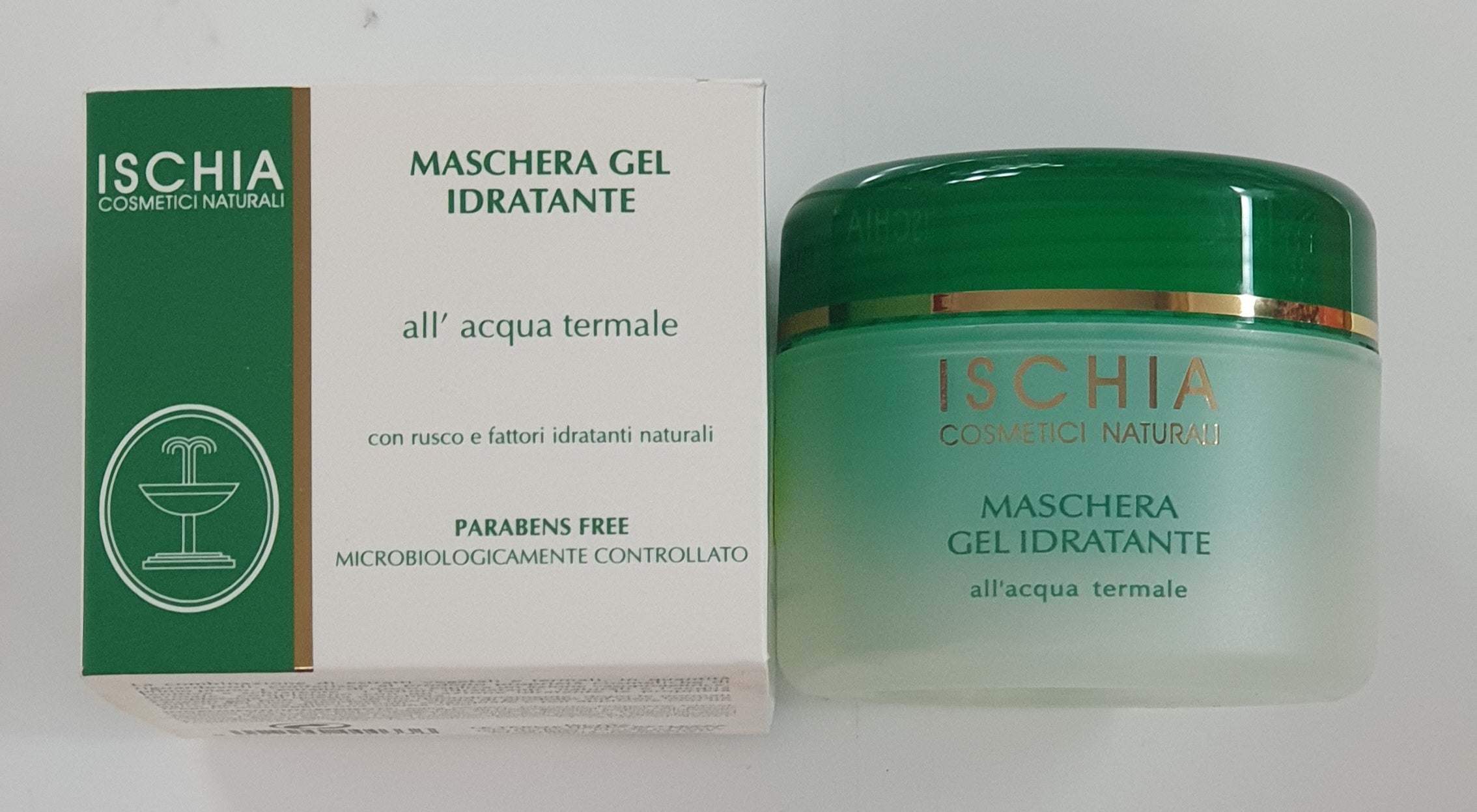Maschera gel idratante Ischia cosmetici naturali