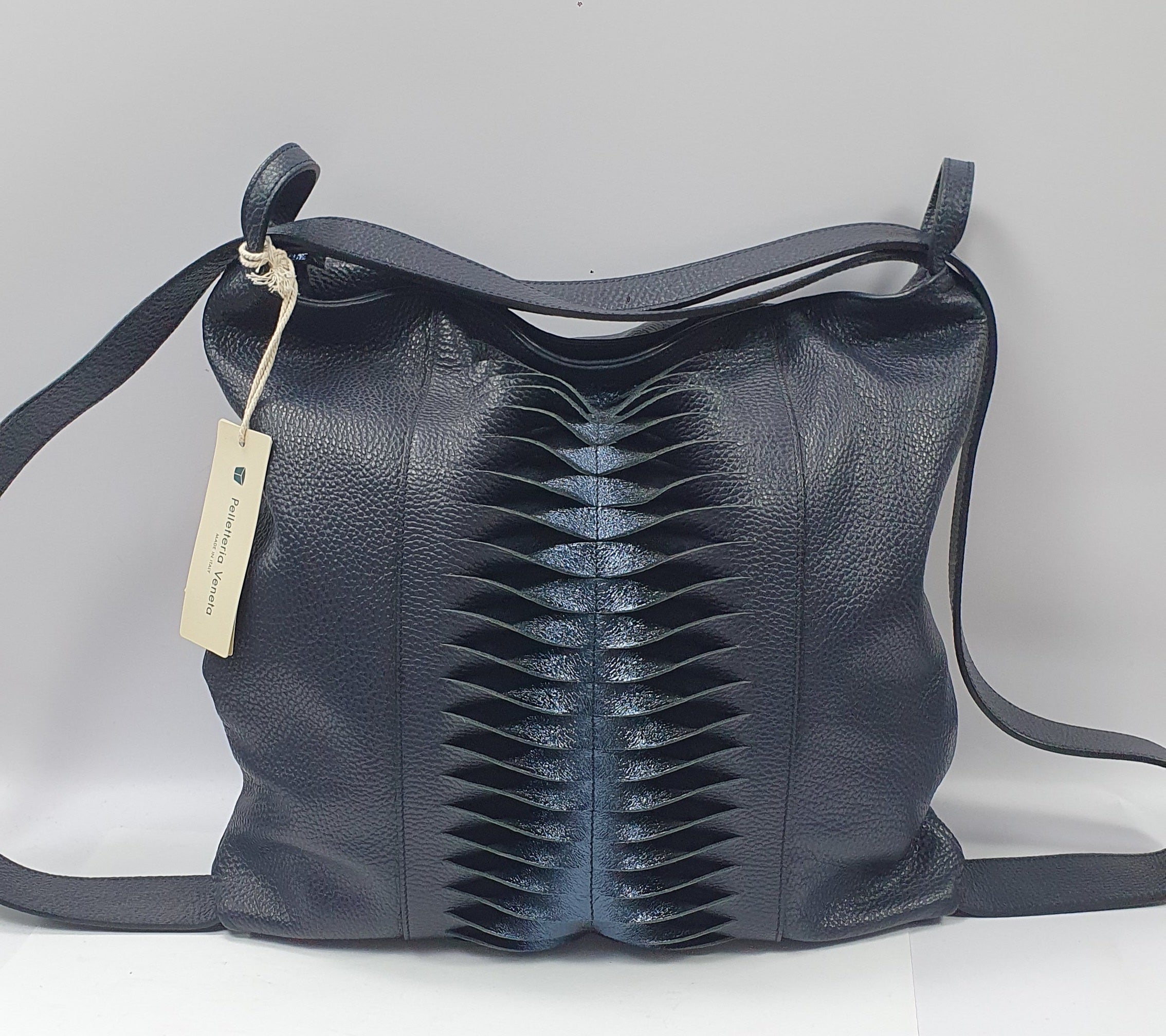 Borsa /zaino pelletteria veneta D1541 navy