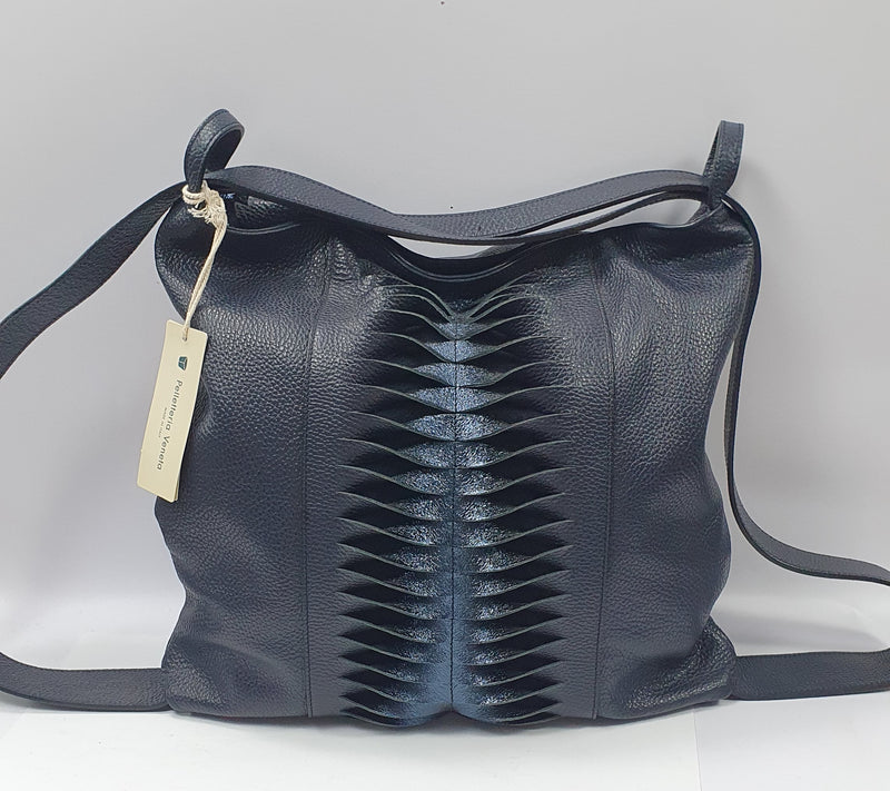 Borsa /zaino pelletteria veneta D1541 navy