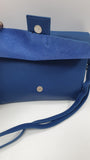 Pochette tracolla pelletteria veneta kate bluette