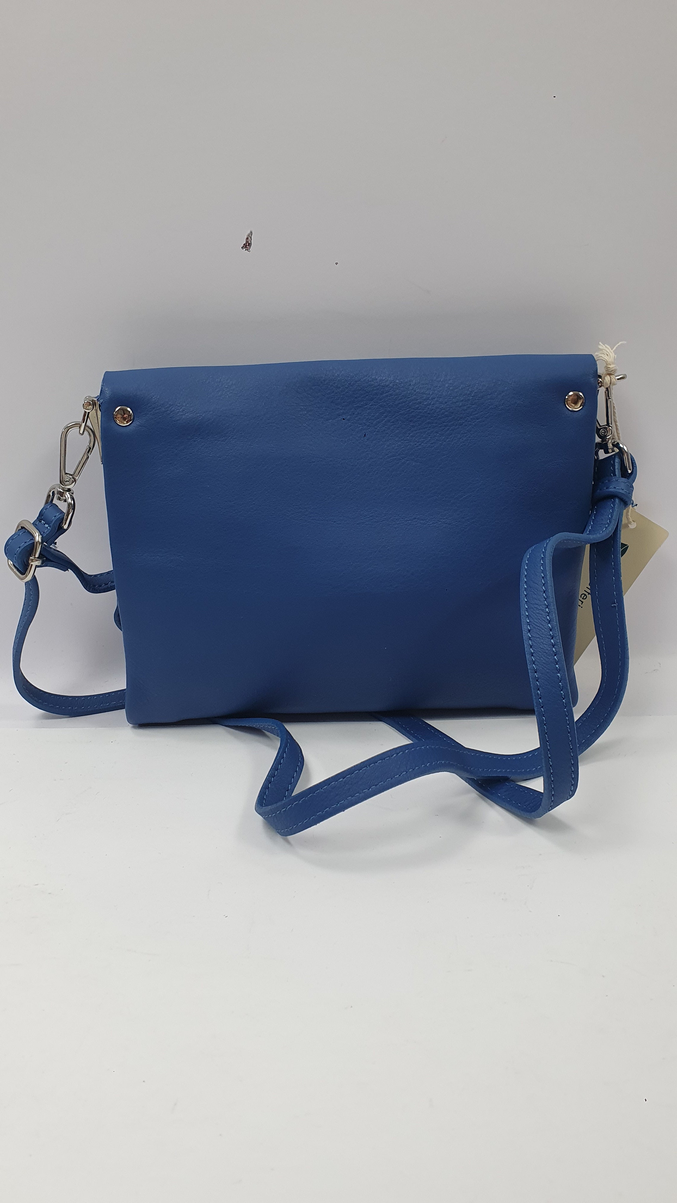 Pochette tracolla pelletteria veneta kate bluette