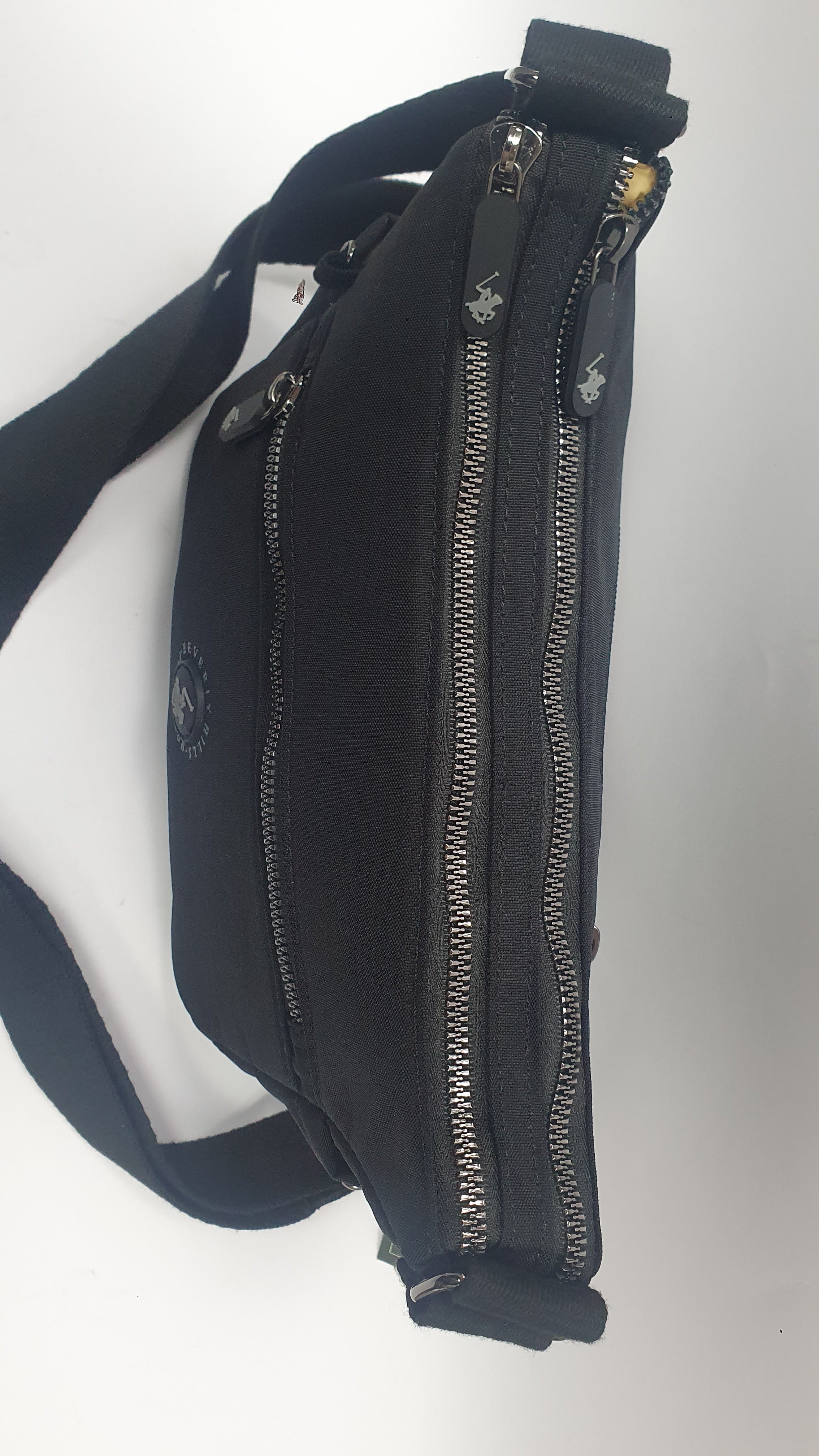 borsa donna di beverly hills polo club bh-3954p nero/ tortora