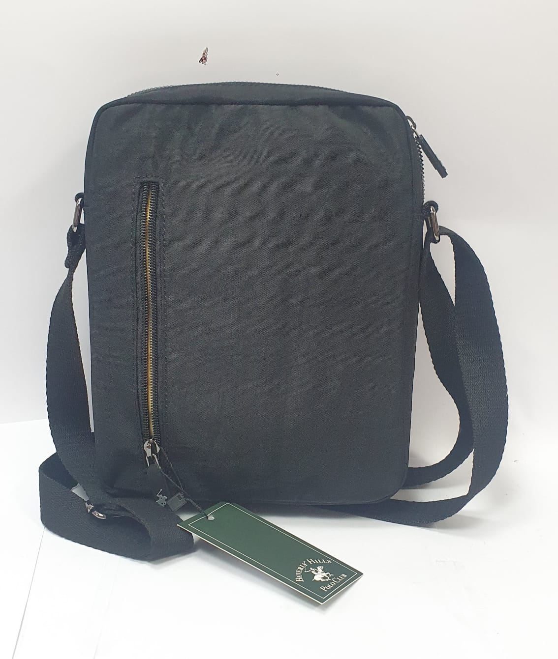 BORSELLO UOMO DI BEVERLY HILLS POLP CLUB BH-3952G NERO/ BLU/ BEIGE