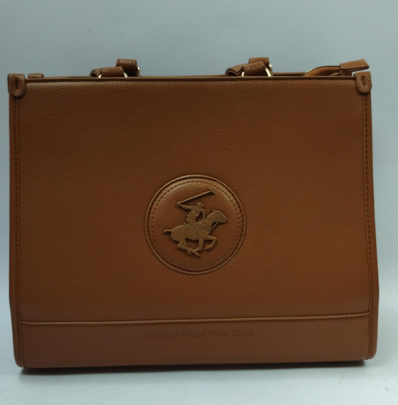 borsa donna beverly hills polo clu bh-3870 brown